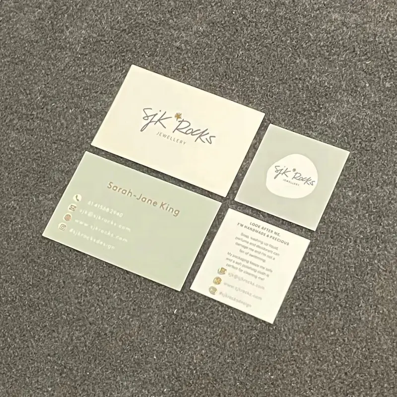 Low MOQ Scented Paper Business Card